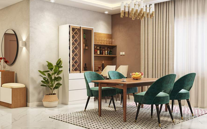 Dining Room Interior Designer In Delhi NCR